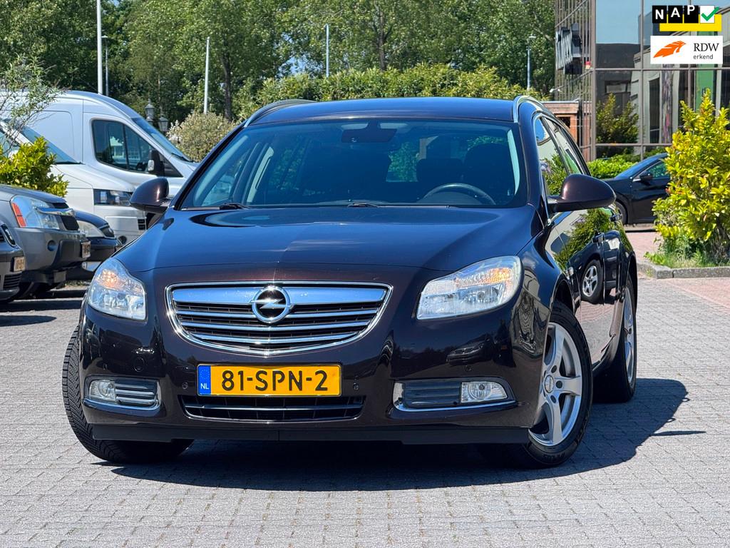 Opel Insignia Sports Tourer 1.4 Turbo EcoFLEX Cosmo | Parkee, Euro 5, Stof, Gebruikt, Zwart