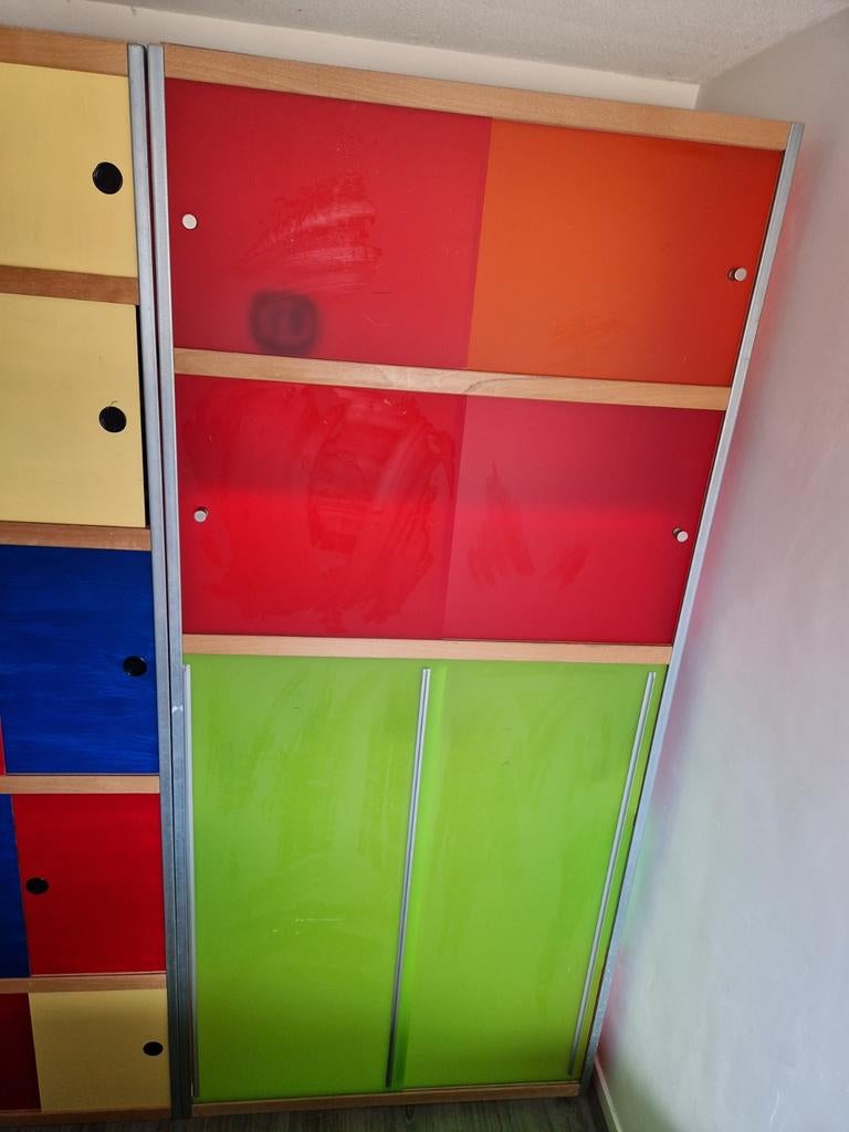Kewlox kast 100cmx52cmx219cm, Huis en Inrichting, Kasten | Kledingkasten, Ophalen of Verzenden, Gebruikt, 25 tot 50 cm, 200 cm of meer
