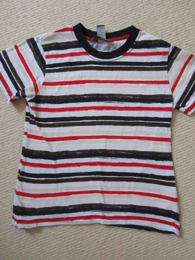 Streepshirt H&M 128, Verzenden, H&M, Zo goed als nieuw, Shirt of Longsleeve