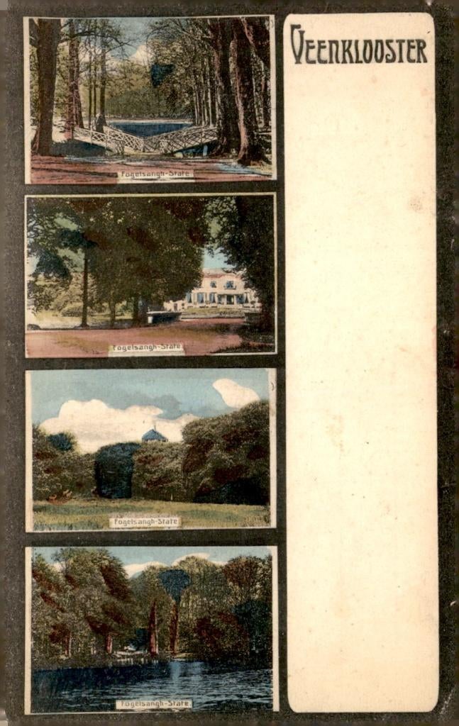 Veenklooster Fogelsanghstate # 160, Verzenden, Voor 1920, Gelopen, Friesland