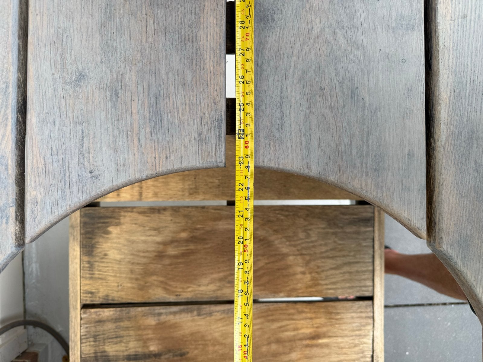 Kamado tafel op wielen voor Large kamado, Ophalen, Gebruikt