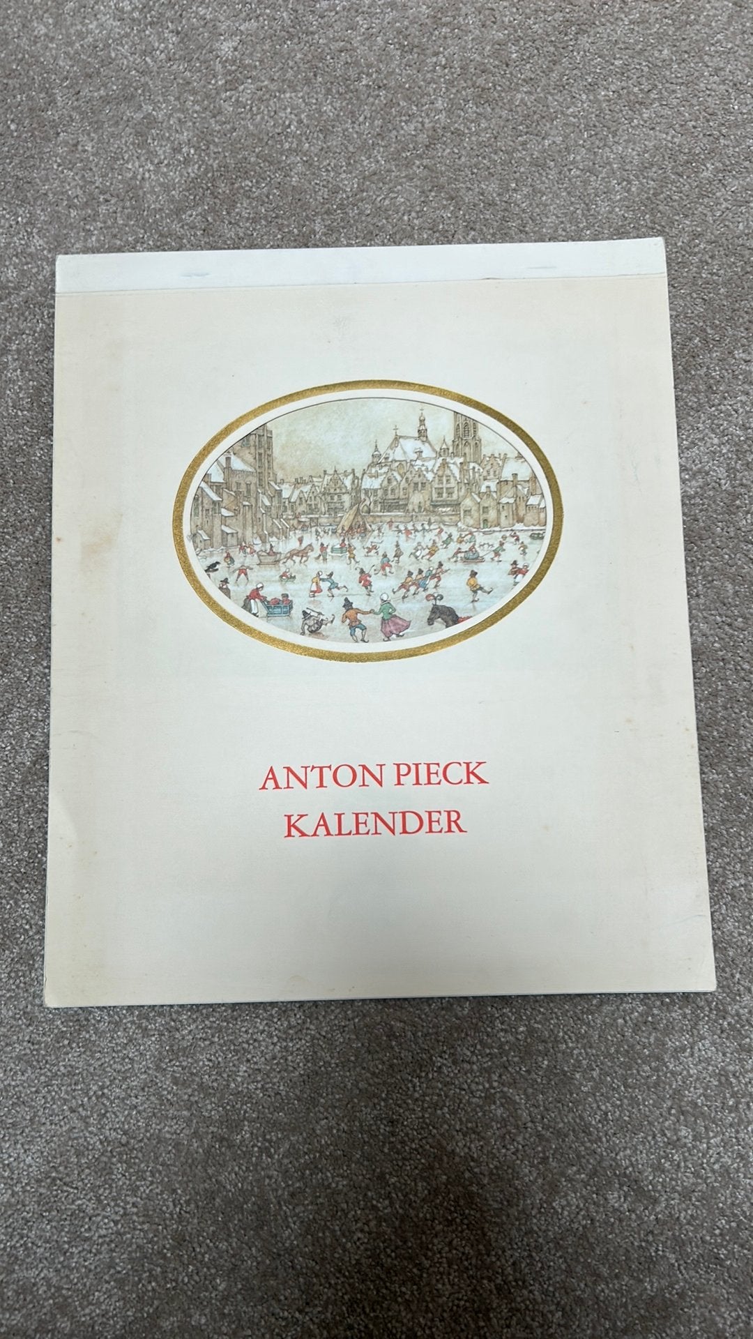 Anton Pieck kalender uit 1974, Ophalen, 1960 tot 1980, Zo goed als nieuw, Prent