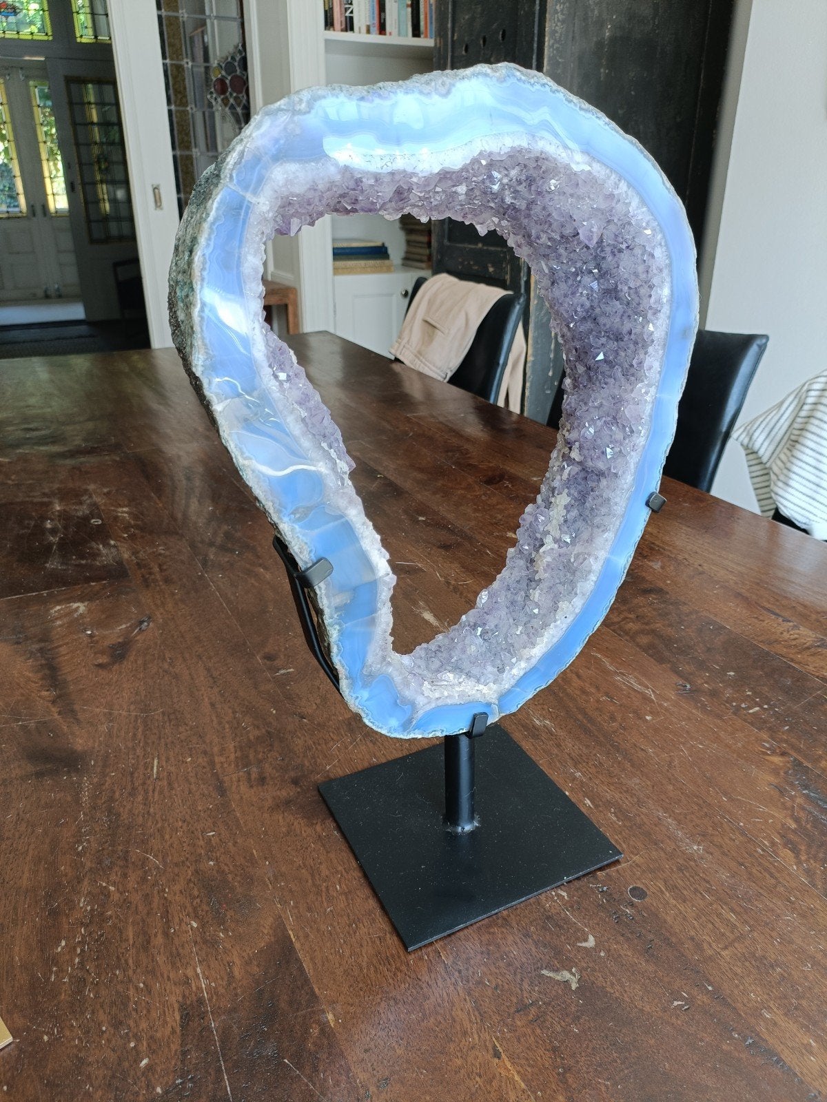 Amethist portaal 46cm hoog, Ophalen of Verzenden