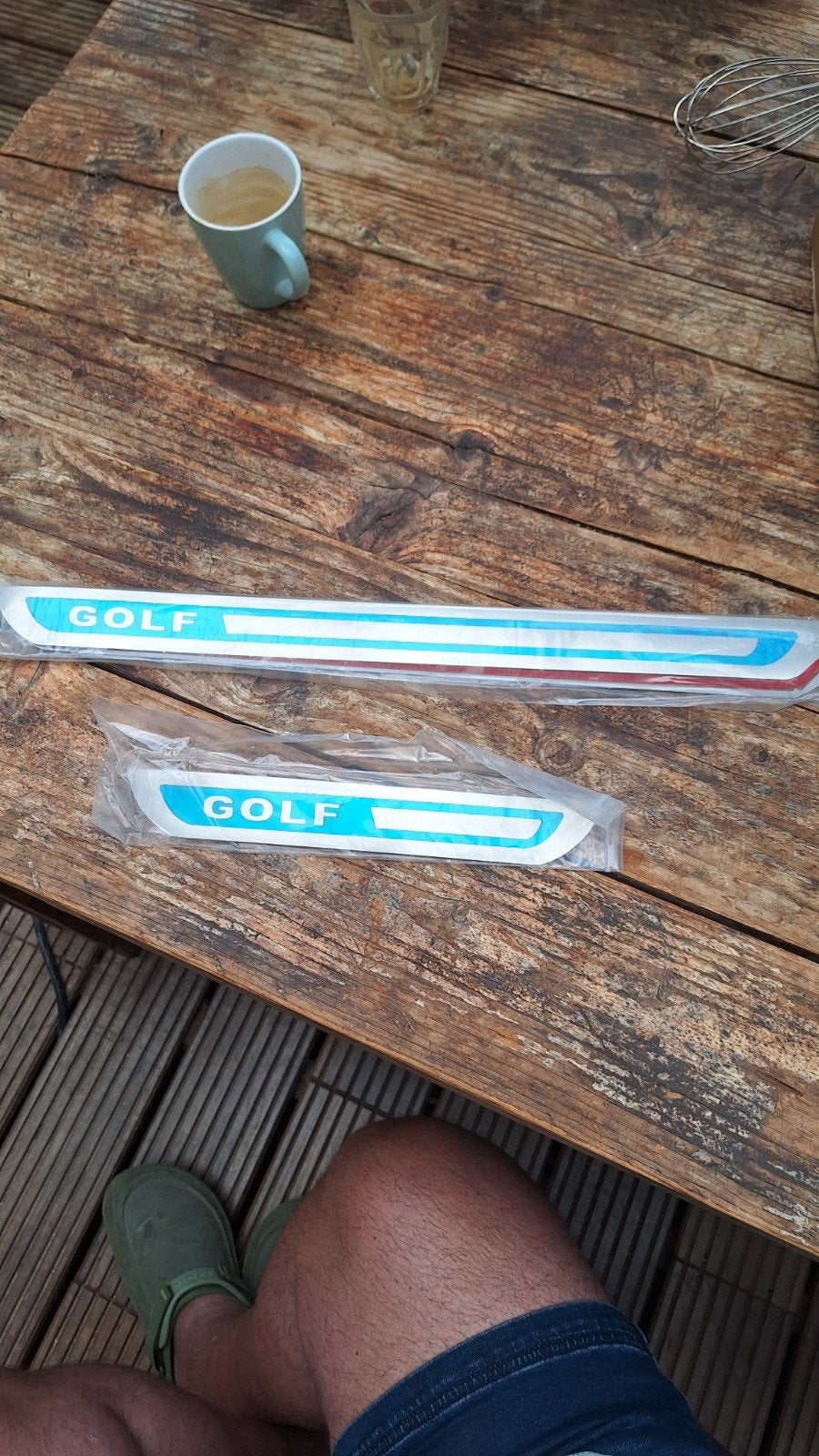 Instaplijsten Volkswagen VW Golf 2 sets, Ophalen, Nieuw