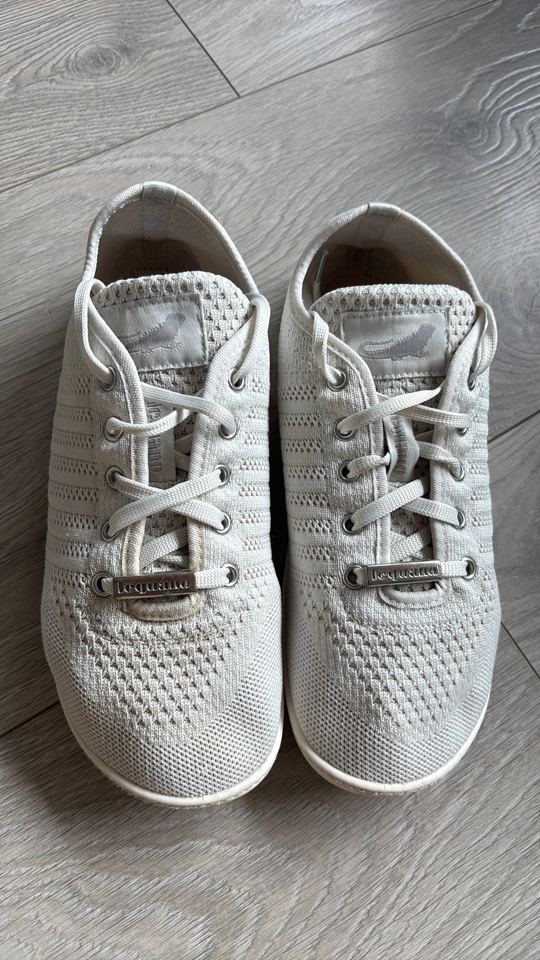 leguano barefoot 40, Ophalen of Verzenden, Zo goed als nieuw, Wit, Sneakers of Gympen