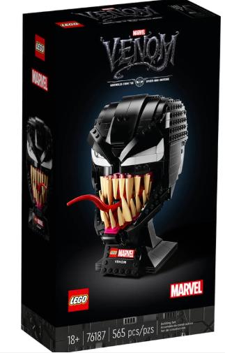 ~Nieuw & sealed ~ LEGO Marvel Venom Helmet 76187, Kinderen en Baby's, Speelgoed | Duplo en Lego, Ophalen of Verzenden, Nieuw, Complete set