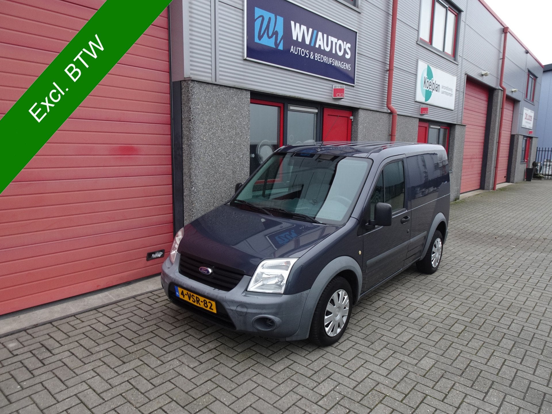 Ford Transit Connect T200S 1.8 TDCi Ambiente 48445 km top st, Voorwielaandrijving, Euro 5, 4 cilinders, Origineel Nederlands
