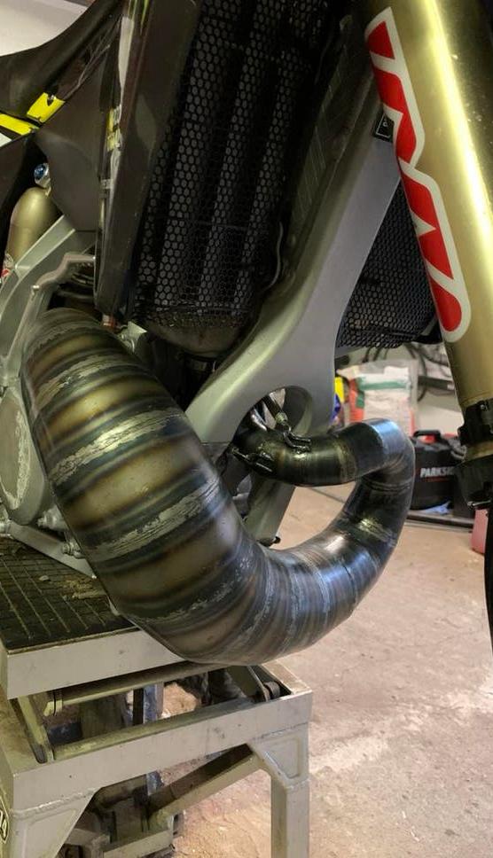 Dpr uitlaat yamaha yz250 yz250 fantic xx 250, Motoren, Ophalen of Verzenden, Nieuw