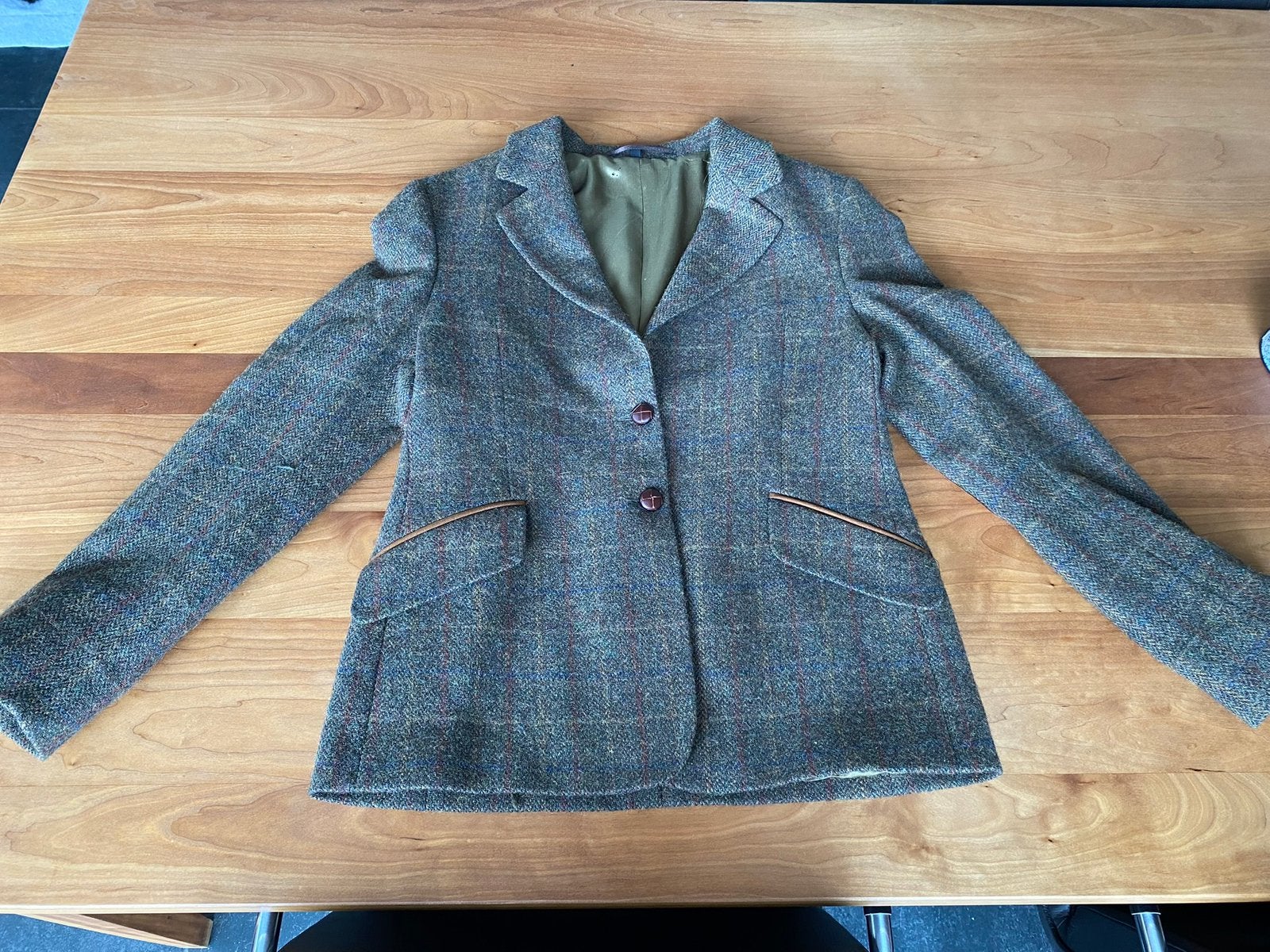 Barwick tweed jas maat 38, Kleding | Dames, Ophalen of Verzenden, Zo goed als nieuw, Maat 38/40 (M)