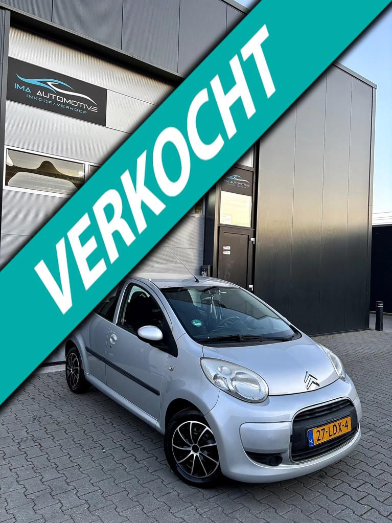 Citroen C1 1.0-12V Ambiance 2010 5-deurs Airco|Nieuwe APK, Auto's, Citroën, Voorwielaandrijving, Gebruikt, 4 stoelen, C1