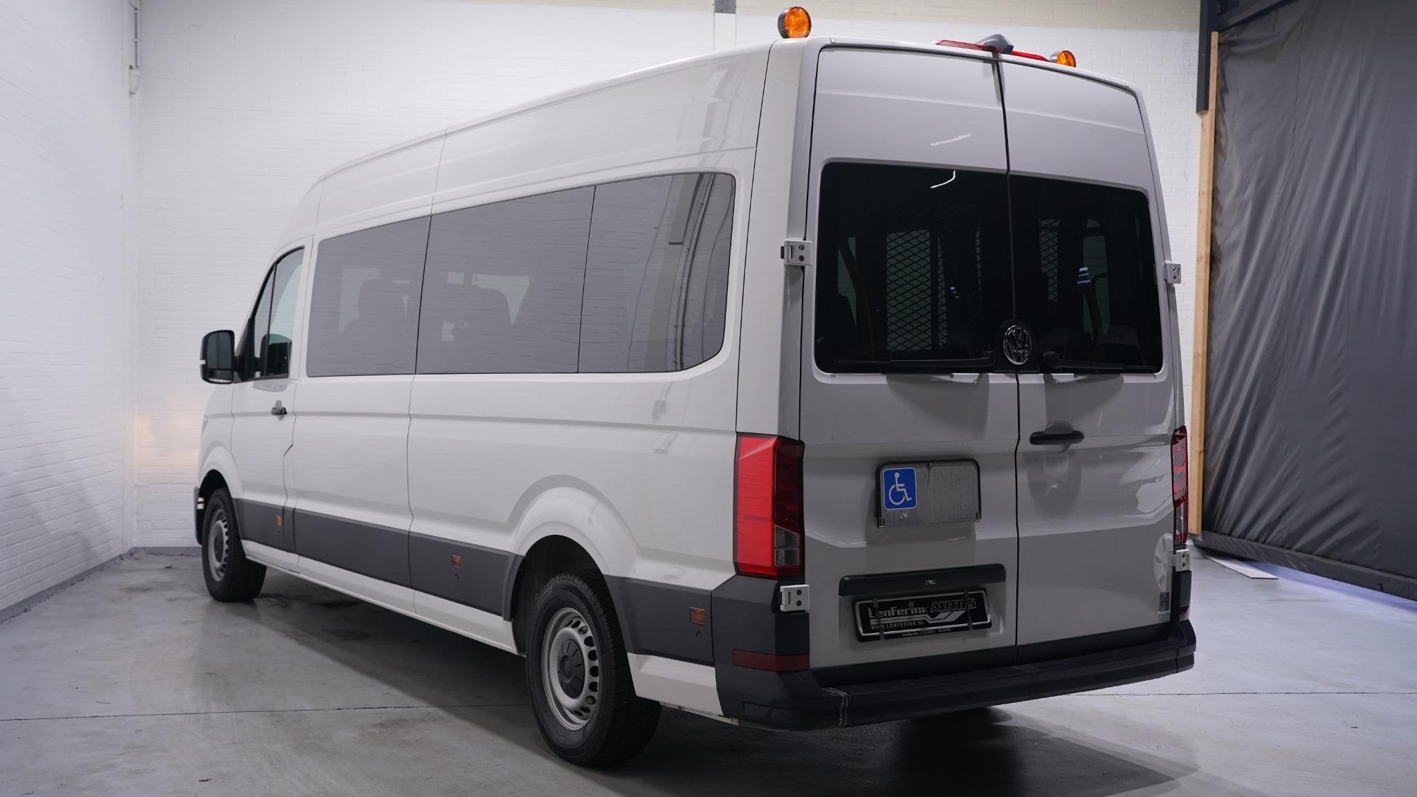 Volkswagen Crafter 2.0 TDI 140 pk L4H3 Rolstoelbus 9 Zitplaa, Stof, 4 cilinders, Volkswagen, 3000 kg
