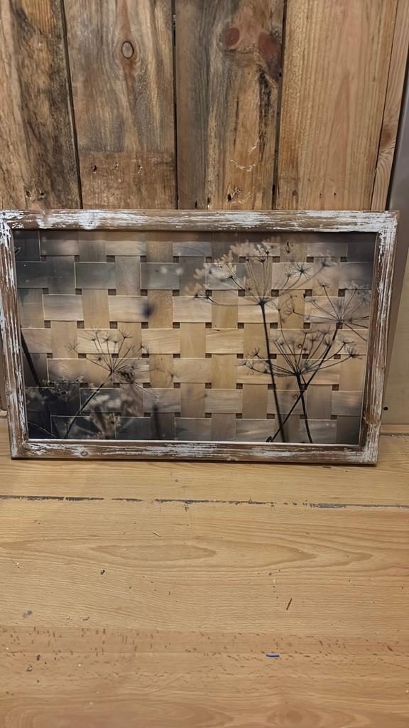 Schilderij, Ophalen, Zo goed als nieuw, Rechthoekig, Hout
