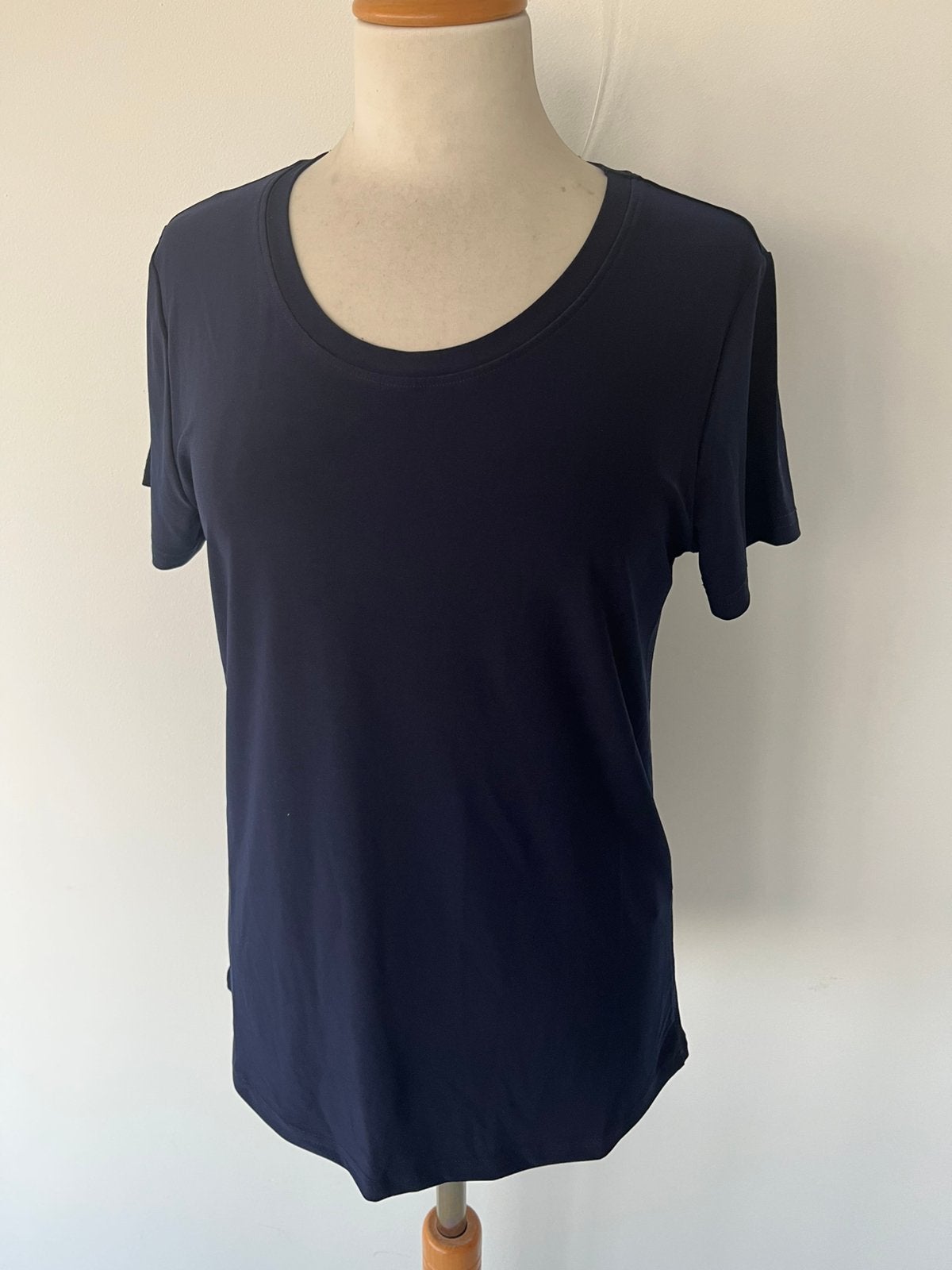 donkerbaluw traveslstof T shirt van Triple Nine maat l, Blauw, Maat 42/44 (L), Nieuw, Ophalen of Verzenden