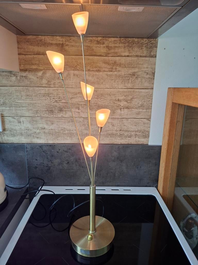 Jan des Bouvrie Boxford tafellamp, Huis en Inrichting, Lampen | Tafellampen, Ophalen of Verzenden, Zo goed als nieuw, Metaal, 50 tot 75 cm