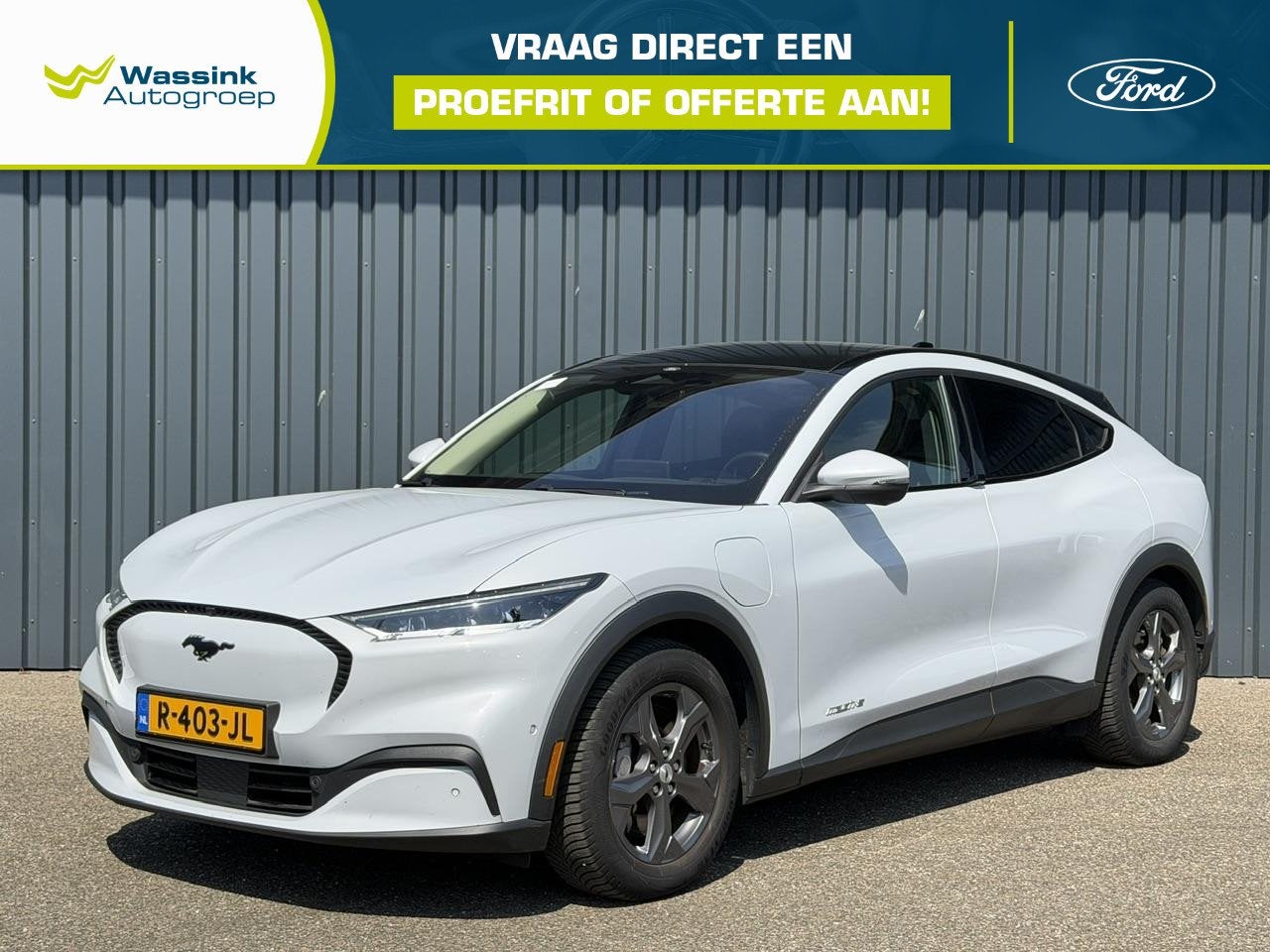 Ford Mustang Mach-E RWD 75 kWh | Camera | Navigatie | Stoelv, Achterwielaandrijving, Gebruikt, Automatische klimaatregeling, 40 min