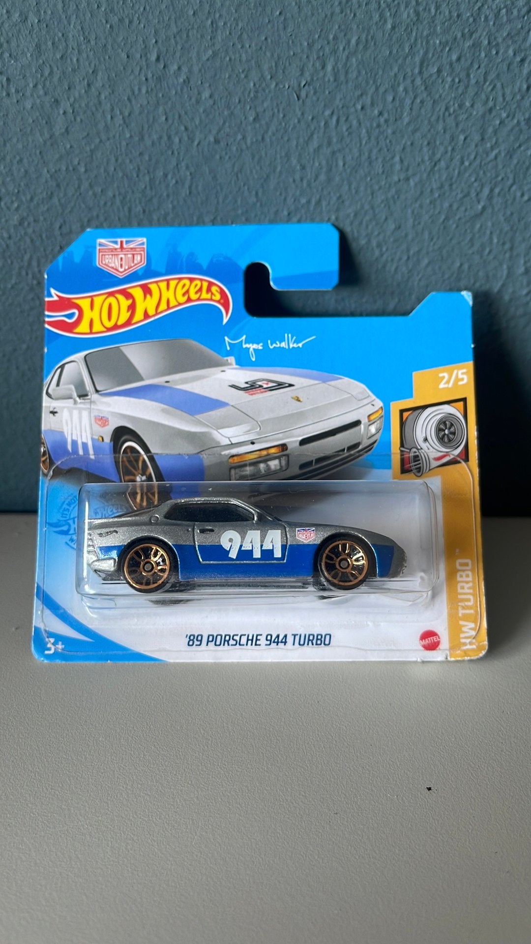 Hotwheel, ‘89 porsche 944 turbo magnus walker, Ophalen of Verzenden, Zo goed als nieuw, Auto