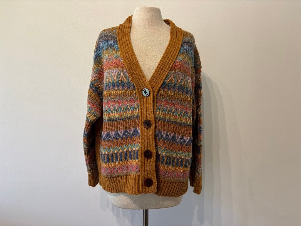 Nieuw Ivko Vest - Re-Dandy Pattern - Wol Mix - Maat 36/38, Ivko, Overige kleuren, Nieuw, Maat 36 (S)