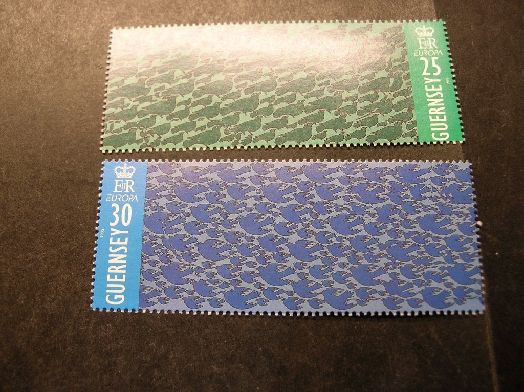 Cept/Verenigd Europa Guernsey 1995, Ophalen of Verzenden, Overige landen, Postfris