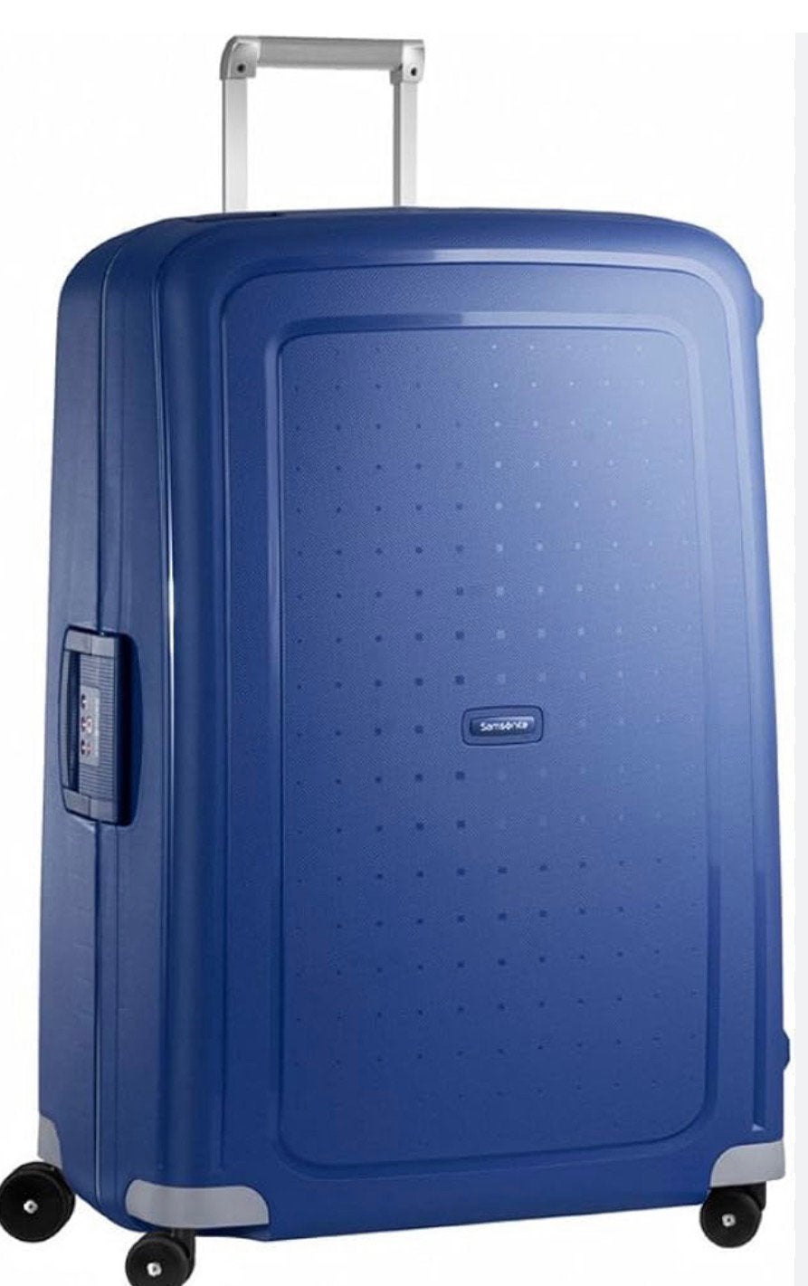 Samsonite S'Cure - Suitcase, XL (81 cm), 138 L, Dark Blue, Ophalen, Hard kunststof, Nieuw, 70 cm of meer