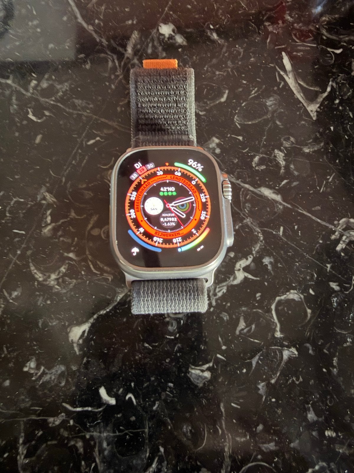 Apple Watch Ultra - Zeer nette staat, compleet met doos, Ophalen, Afstand, IOS, Zo goed als nieuw