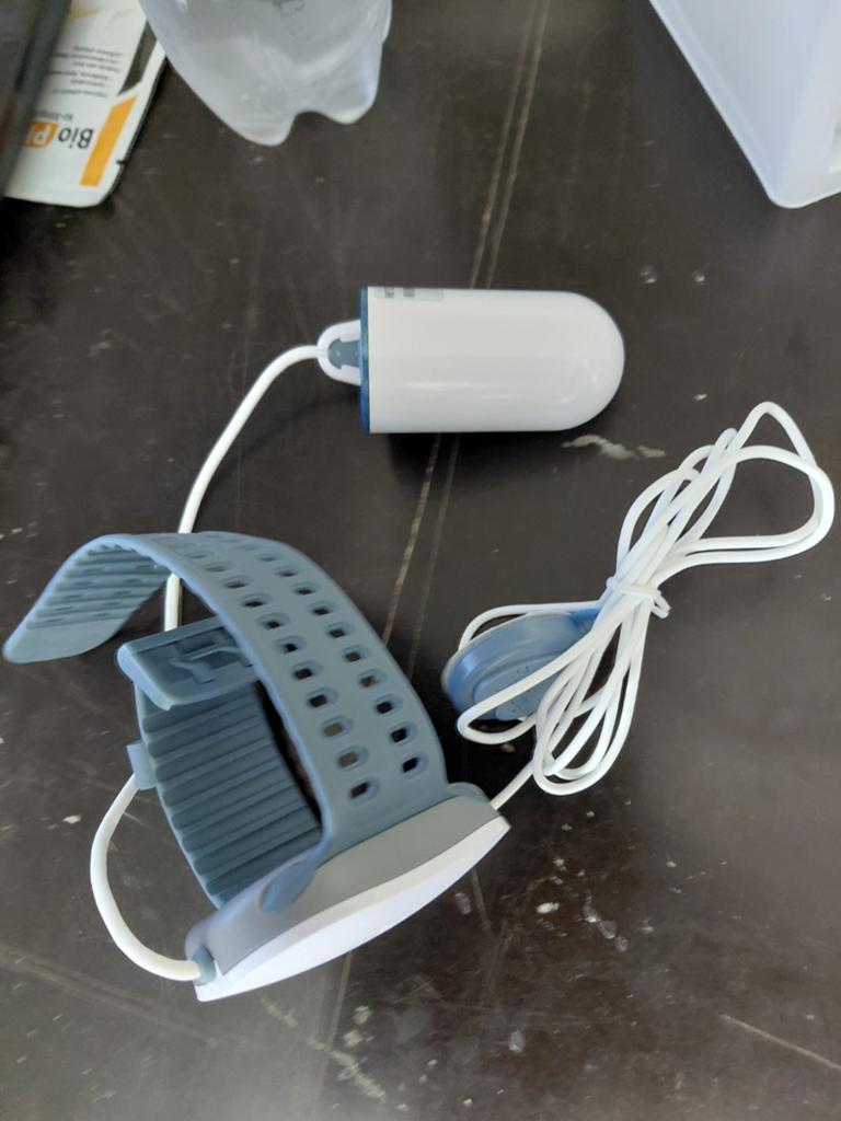 Hartslagmeter met armband en sensor, Ophalen, Gebruikt