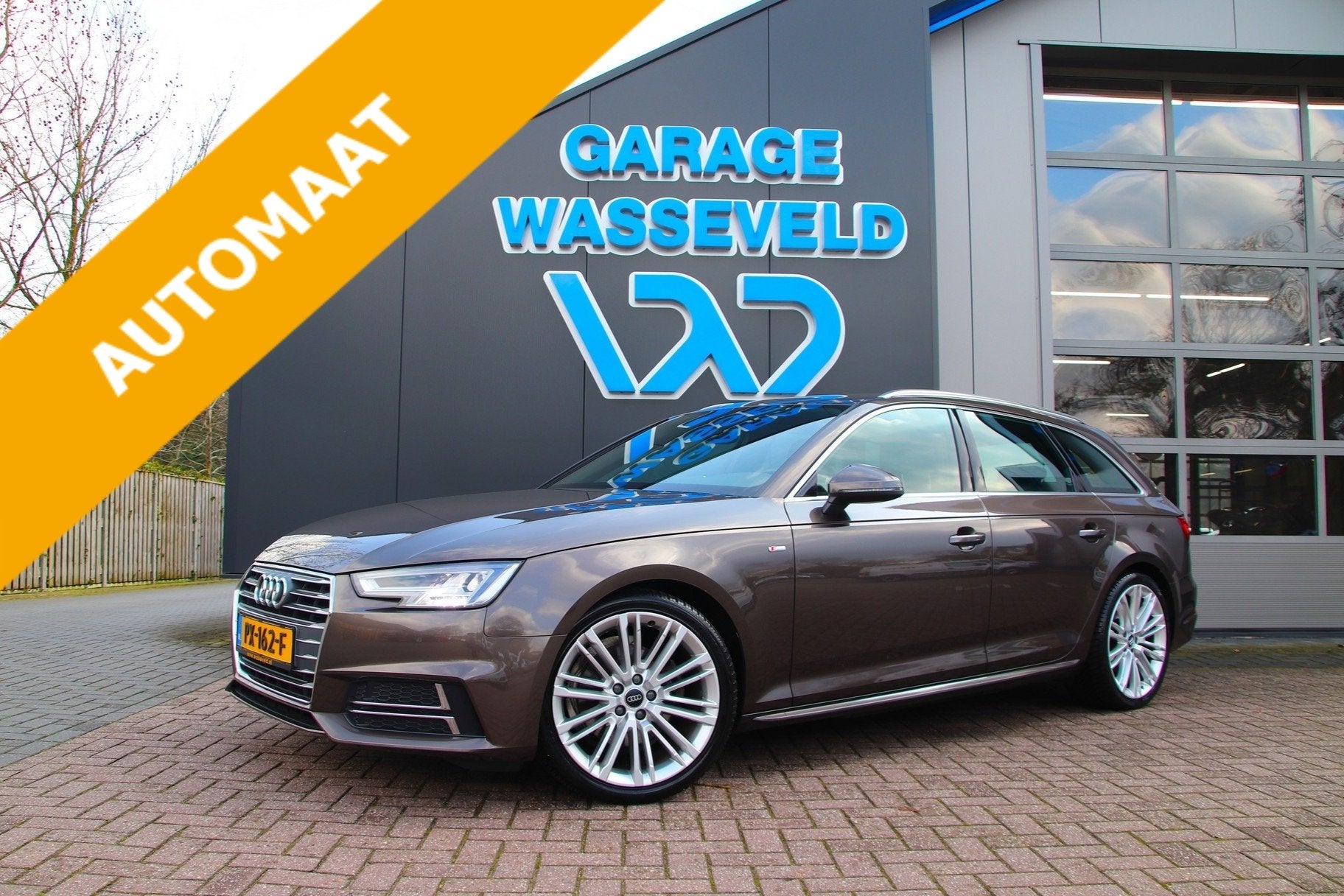 Audi A4 2.0 TFSI ULTRA 2X S-Line NL Auto 190PK/Virtual/Elekt, Auto's, Stof, Gebruikt, 1435 kg, A4