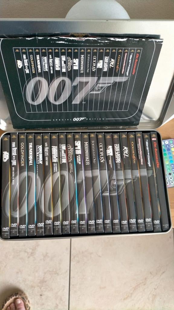 James bond hele serie, Cd's en Dvd's, Dvd's | Tv en Series, Vanaf 12 jaar, Ophalen, Zo goed als nieuw, Actie en Avontuur