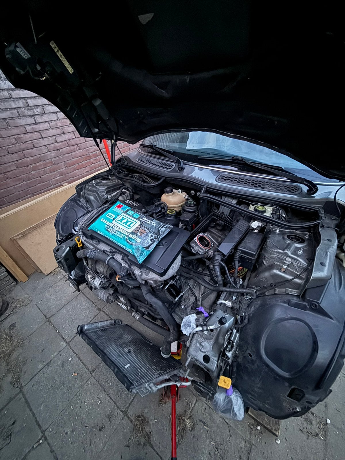 mini r53 voor onderdelen, Ophalen, Mini