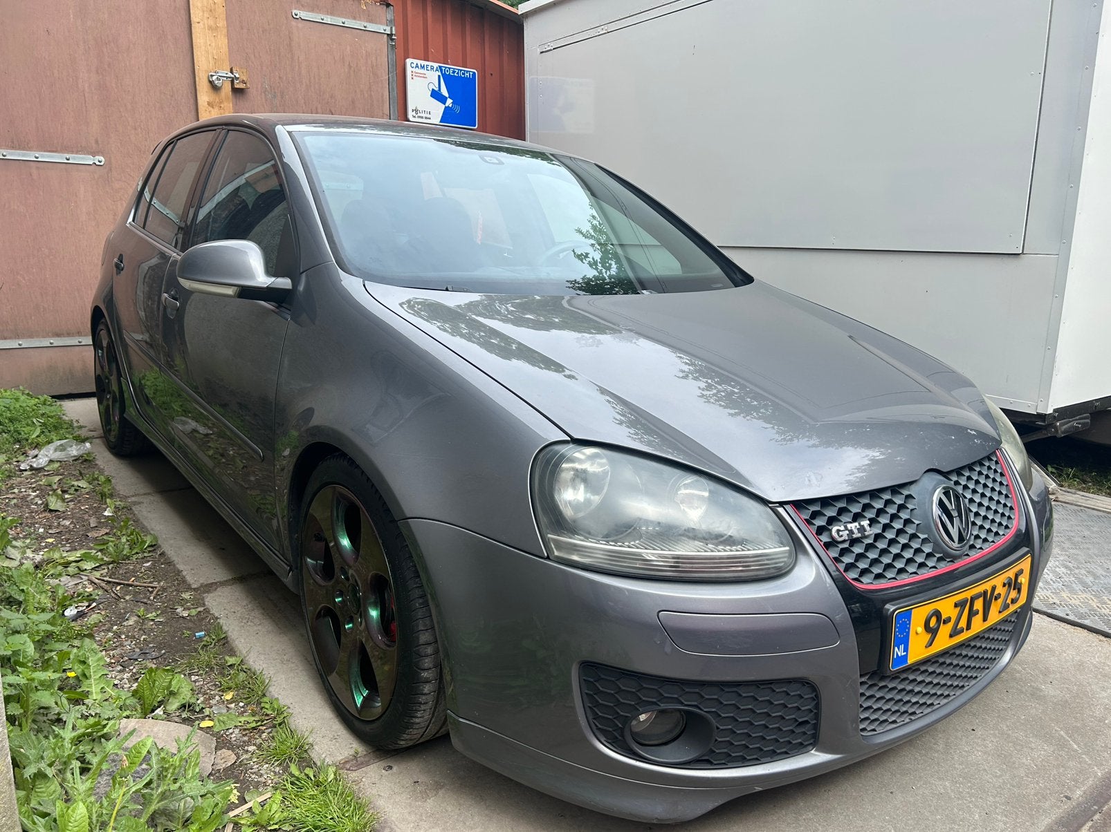 Volkswagen Golf 2.0 GTI 169KW 30 edition AUT 2007 Grijs, Auto's, Zwart, 4 cilinders, 1984 cc, Leder en Stof