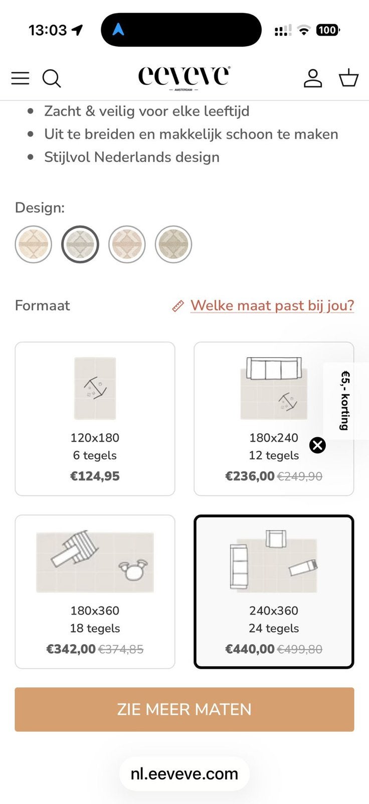 Speelmat Eeveve, Tickets en Kaartjes, Kortingen en Cadeaubonnen, Cadeaubon