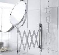 badkamerspiegel (Frack, Ikea), Ophalen, Minder dan 50 cm, Rond, Zo goed als nieuw