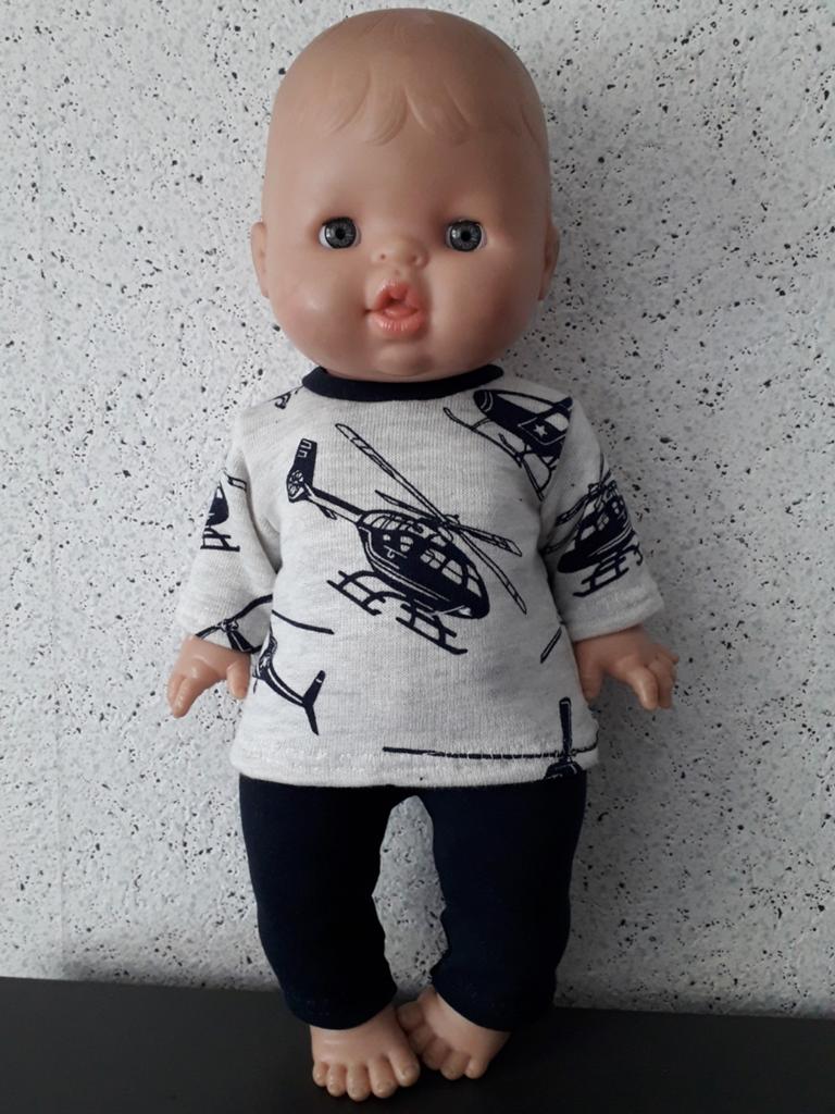 Poppenkleertjes babypop 34 cm, Ophalen of Verzenden, Nieuw, Babypop