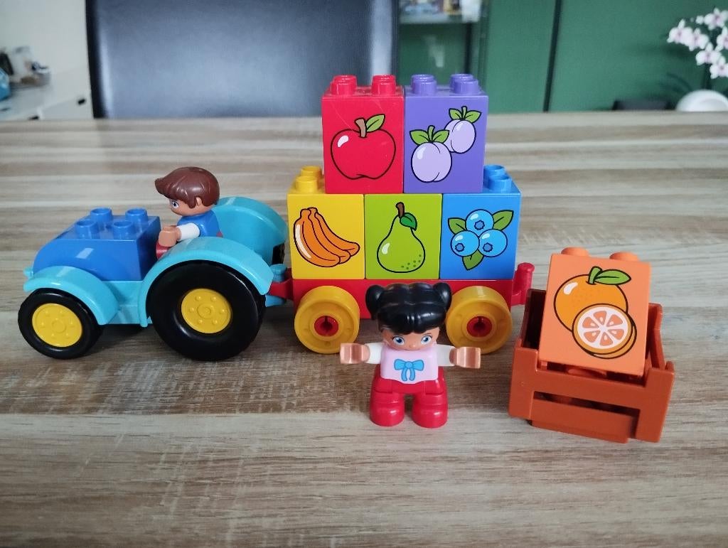 Lego Duplo Mijn eerste tractor 10615, Ophalen of Verzenden, Gebruikt, Duplo