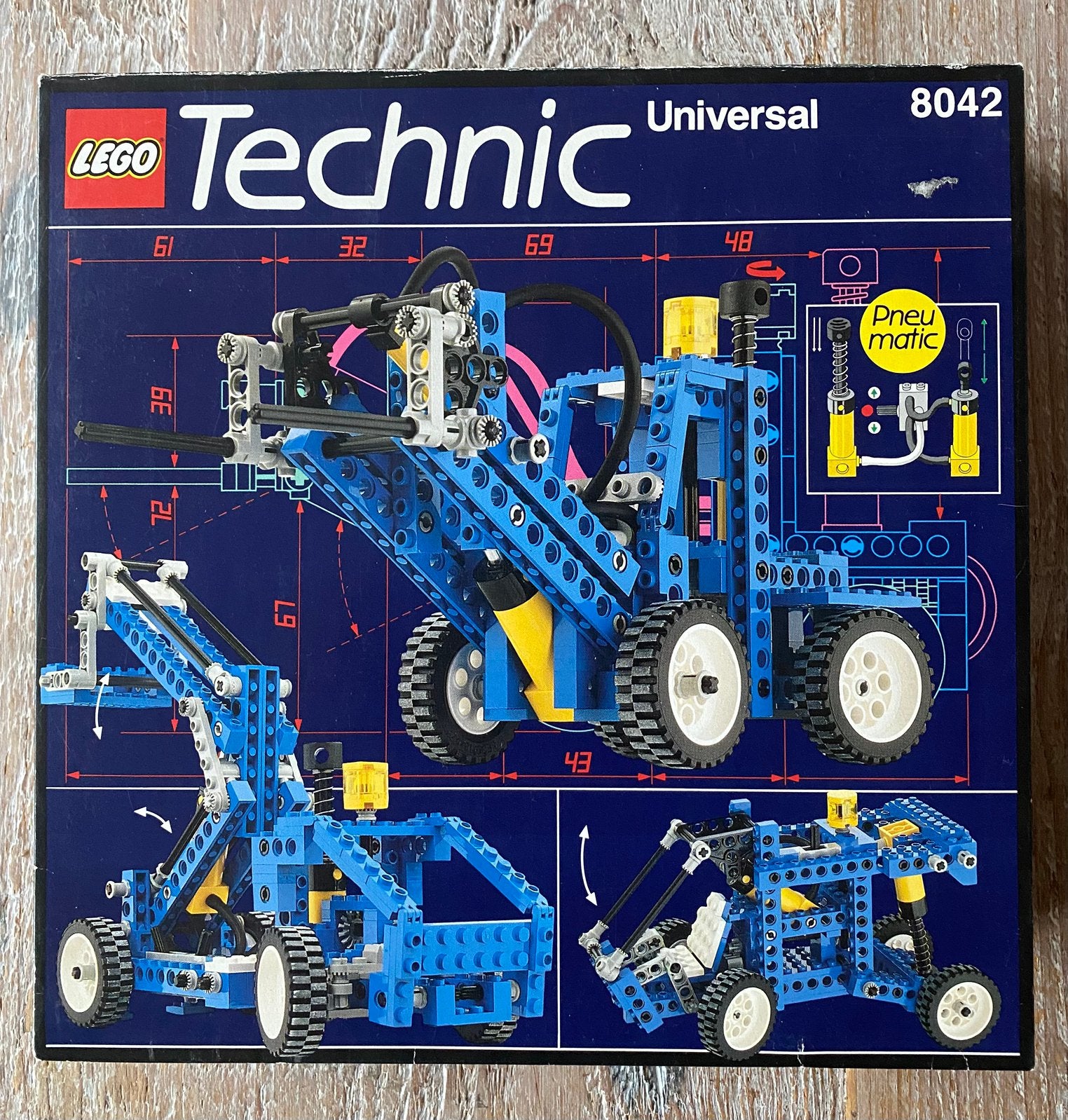 Lego Technic 8042 *ONGEOPEND* 1993, Ophalen of Verzenden, Nieuw