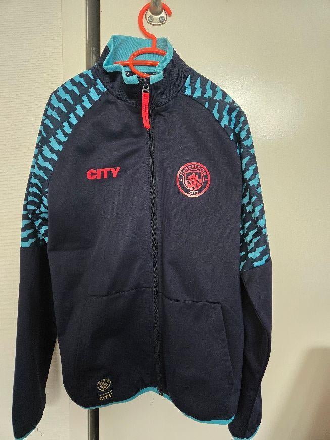 Manchester City trainingspak, Blauw, Overige maten, Ophalen of Verzenden, Zo goed als nieuw