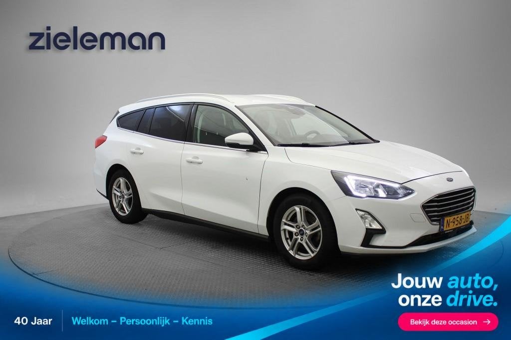 Ford FOCUS Wagon 1.0 EcoBoost Hybrid Edition Business - Carp, Auto's, 125 pk, Gebruikt, Met garantie (alle), Wit