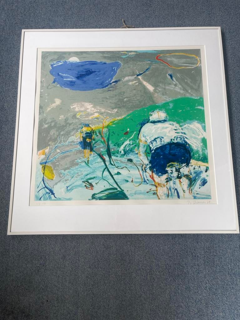 Gesigneerde en genummerde zeefdruk van J.H. Pierneef, Ophalen of Verzenden