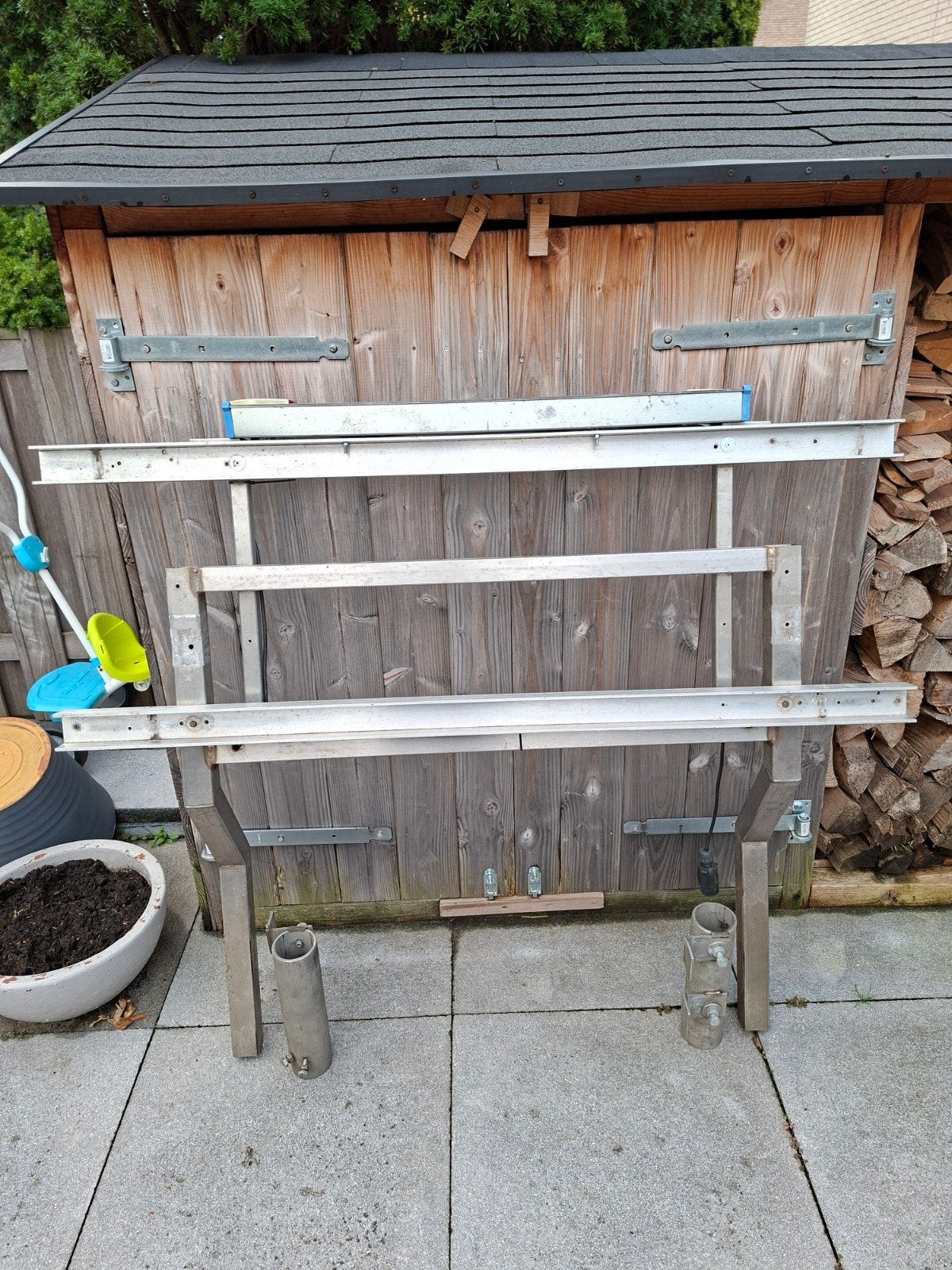 fiets/scooterdrager, Ophalen, 3 fietsen of meer, Gebruikt, Fietsendrager-accessoire