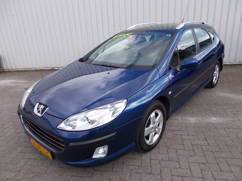 Peugeot 407 SW 1.6 HDIF PREMIUM ( EXPORT / ZO MEE ), Voorwielaandrijving, Stof, Gebruikt, 4 cilinders
