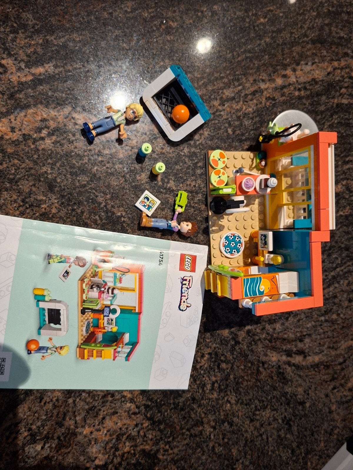 Lego Friends 41754 Leo's Kamer - Zo goed als nieuw, Lego, Friends, Ophalen of Verzenden, Zo goed als nieuw