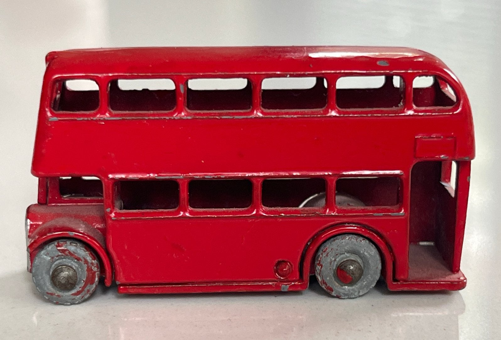 Vintage Lesney Matchbox London Bus nr. 5, Ophalen of Verzenden, Gebruikt, Bus of Vrachtwagen