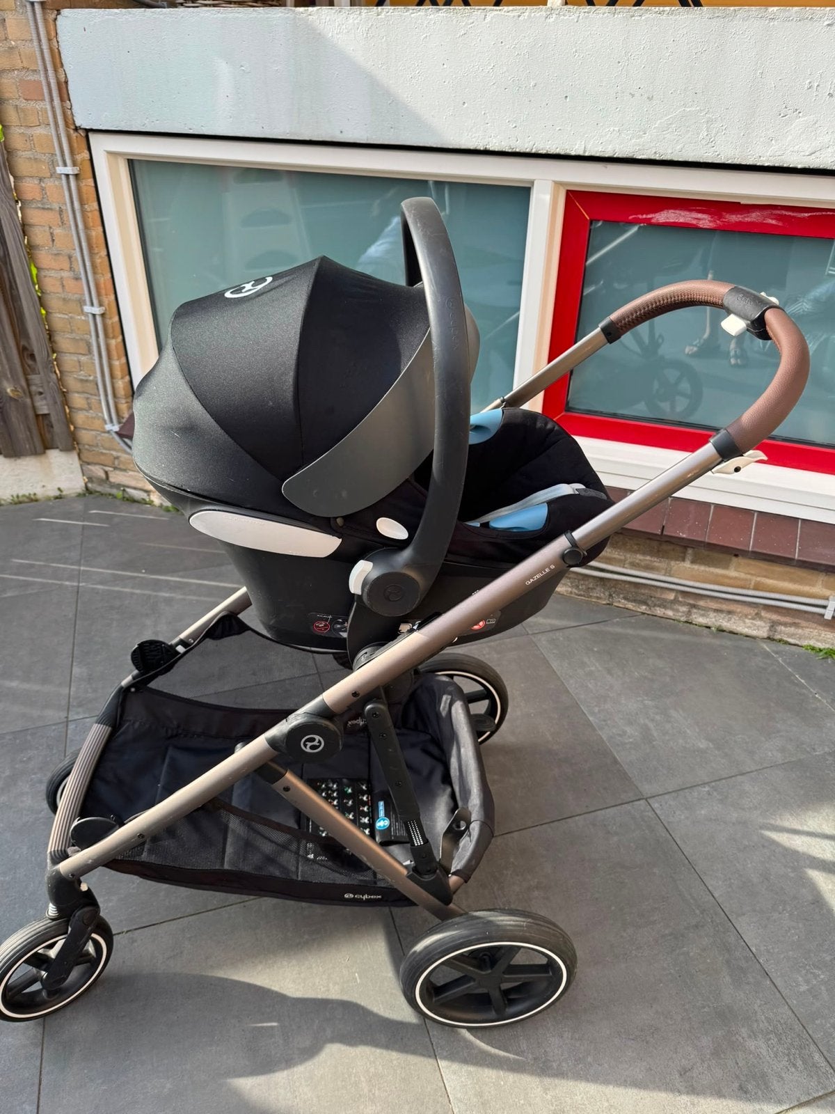 Cybex Gazelle s duo kinderwagen, Kinderen en Baby's, Kinderwagens en Combinaties, Gebruikt, Duowagen, Combiwagen, Ophalen