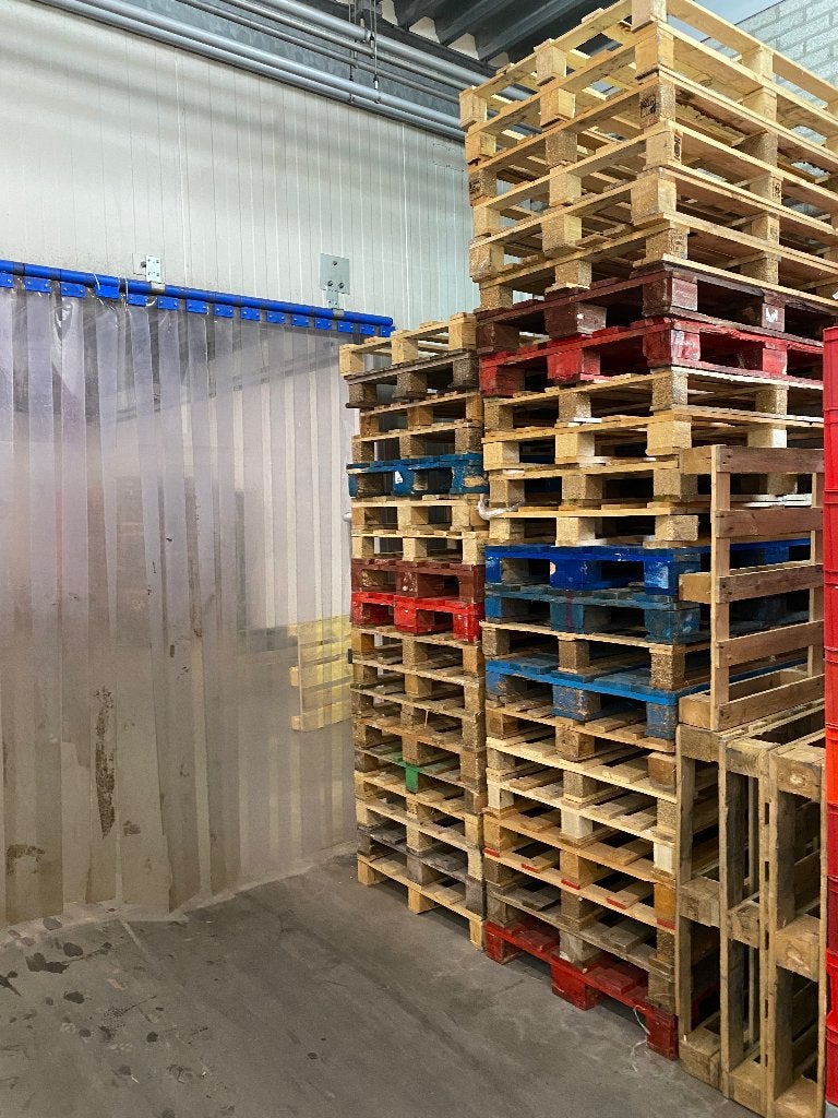 Grote partij pallets *gratis*?, Ophalen, 50 mm of meer, Pallet, Minder dan 200 cm