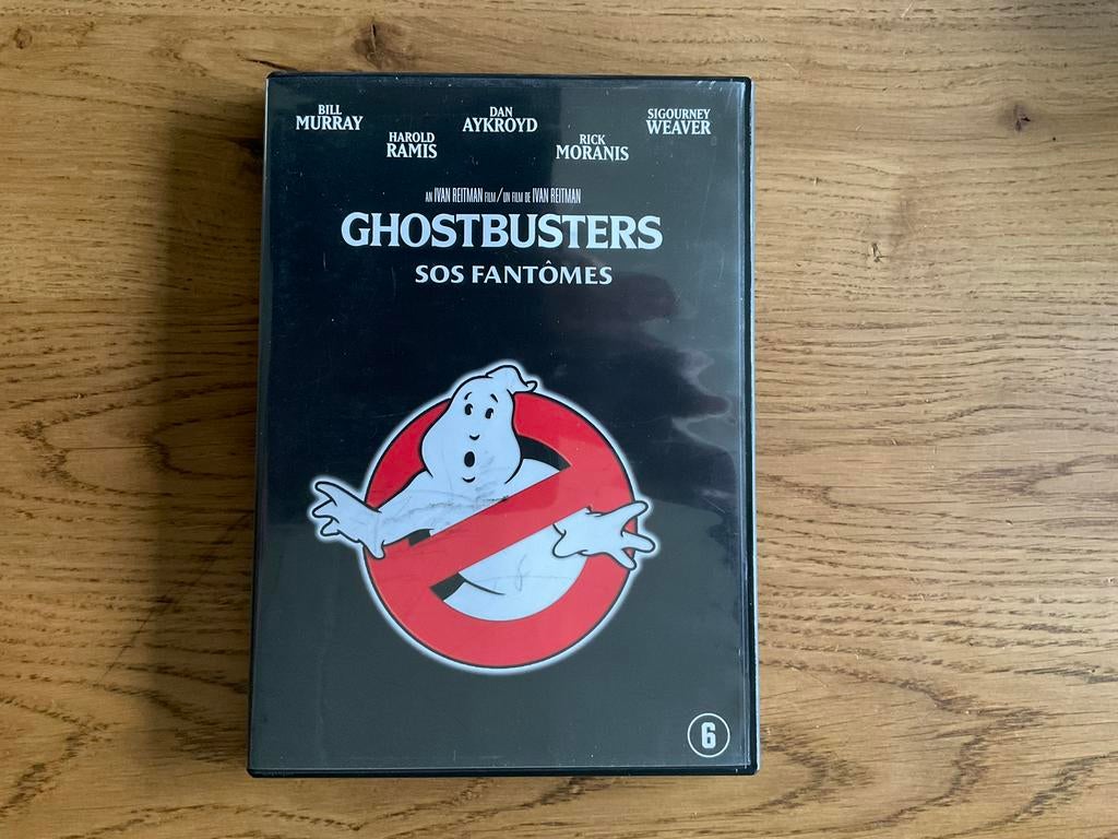 5) Ghostbusters, Bill Murray, Dan Aykroyd, Sigourney Weaver., Vanaf 6 jaar, Ophalen of Verzenden, Gebruikt, Actiekomedie