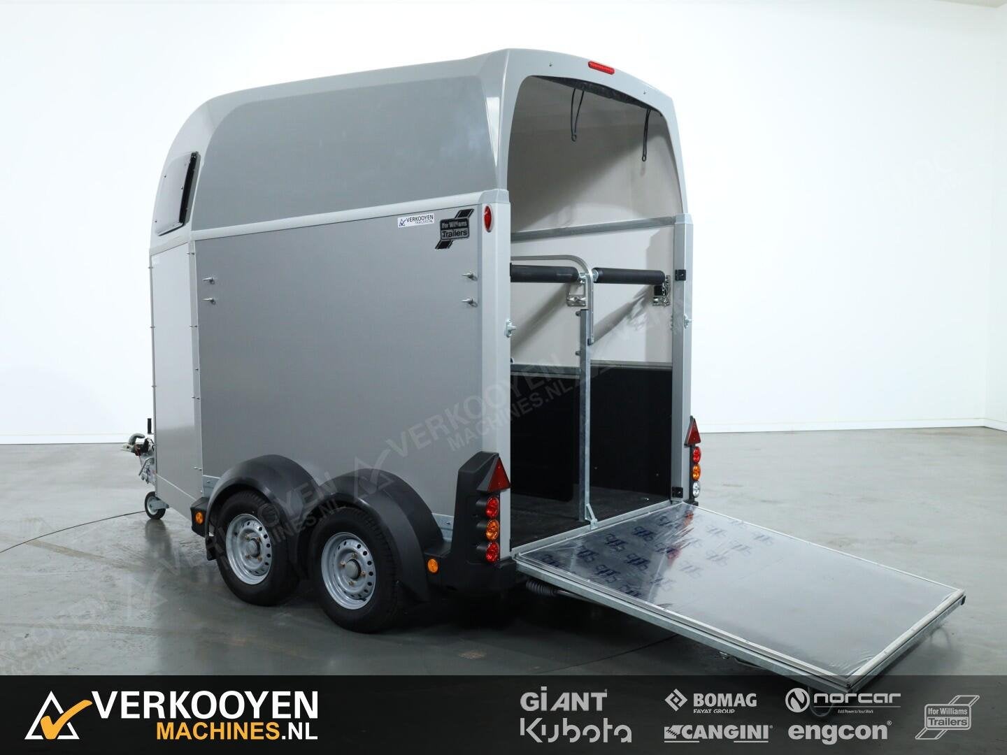 2025 Ifor Williams HBEco 506 Paardentrailer 2-paards (zilver, Dieren en Toebehoren, Nieuw, Overige typen