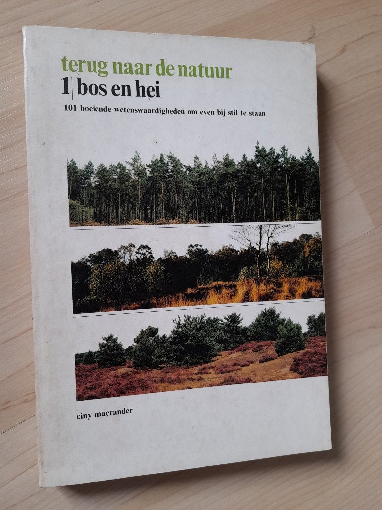 TERUG NAAR DE NATUUR 3 delen BOS EN HEI; STRAND EN DUIN;, Boeken, Natuur, Ophalen of Verzenden, Gelezen, Natuur algemeen