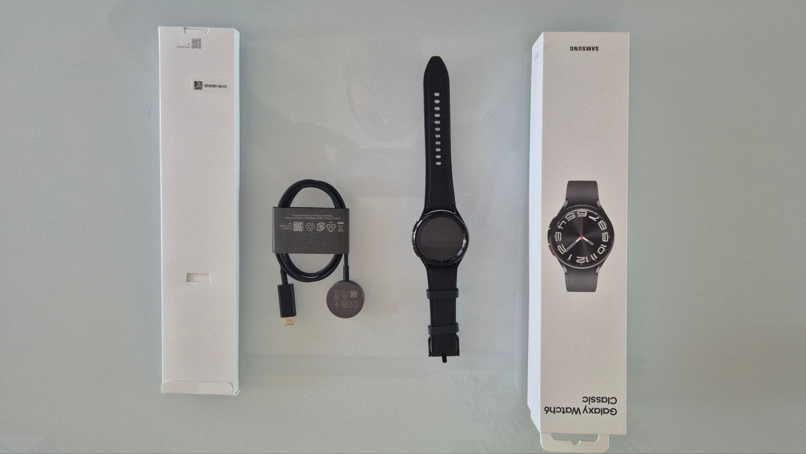 Samsung Galaxy Watch6 Classic 43mm (LTE), Stappen, Zwart, Ophalen of Verzenden, Zo goed als nieuw