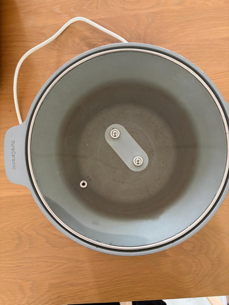 Crock-Pot Slowcooker DuraCeramic CSC026X, Ophalen of Verzenden, Timer, Gebruikt