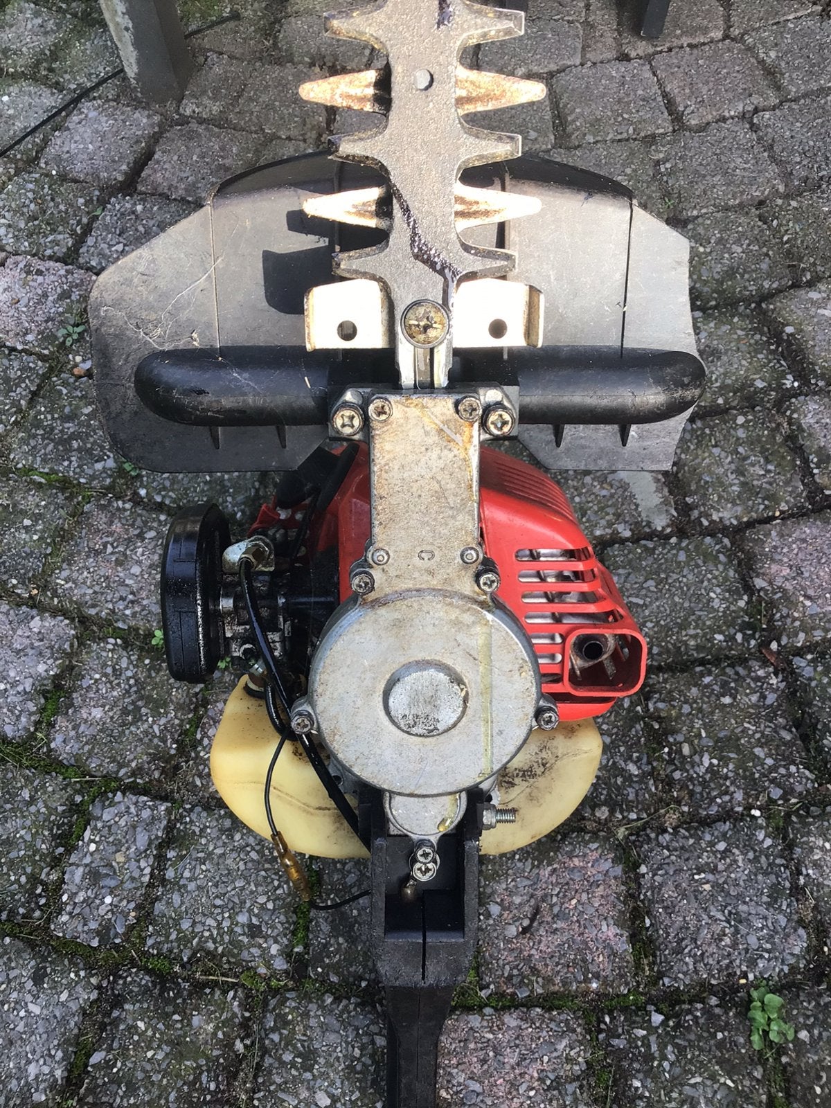 Heggeschaar, Ophalen, Gebruikt, Benzine