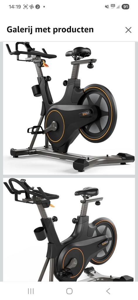 Nieuw! Hometrainer spinningfiets matrix, Ophalen of Verzenden, Nieuw, Hometrainer